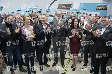 Pressekonferenz der CDU in Berlin