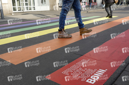 Regenbogen-Zebrastreifen für Bonn