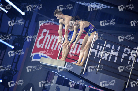 TV-Show 'RTL Turmspringen' in Berlin