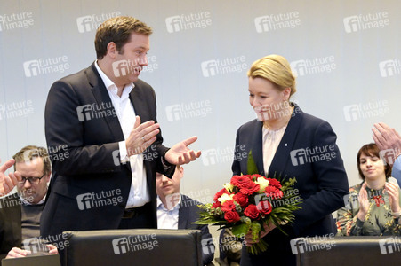 Fototermin mit Franziska Giffey nach der Abgeordnetenhauswahl in Berlin