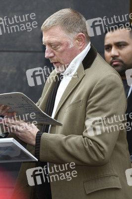 Boris Becker bei der Ankunft am Grand Hyatt Hotel, Berlinale 2023