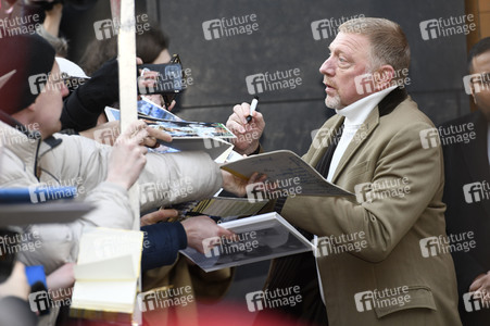 Boris Becker bei der Ankunft am Grand Hyatt Hotel, Berlinale 2023