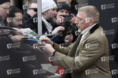 Boris Becker bei der Ankunft am Grand Hyatt Hotel, Berlinale 2023