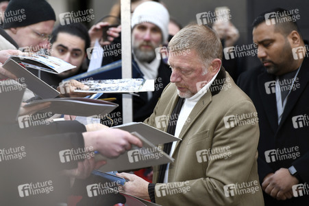 Boris Becker bei der Ankunft am Grand Hyatt Hotel, Berlinale 2023