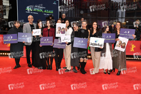 Demonstration der Solidarität mit den Menschen im Iran, Berlinale 2023