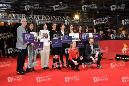 Demonstration der Solidarität mit den Menschen im Iran, Berlinale 2023