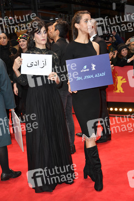 Demonstration der Solidarität mit den Menschen im Iran, Berlinale 2023