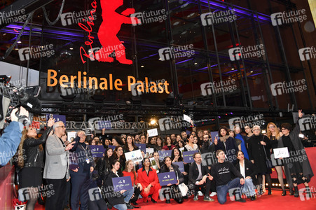Demonstration der Solidarität mit den Menschen im Iran, Berlinale 2023