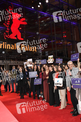Demonstration der Solidarität mit den Menschen im Iran, Berlinale 2023