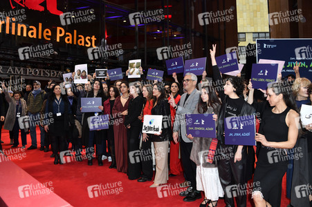 Demonstration der Solidarität mit den Menschen im Iran, Berlinale 2023