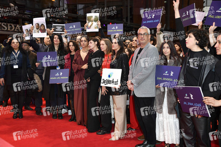 Demonstration der Solidarität mit den Menschen im Iran, Berlinale 2023