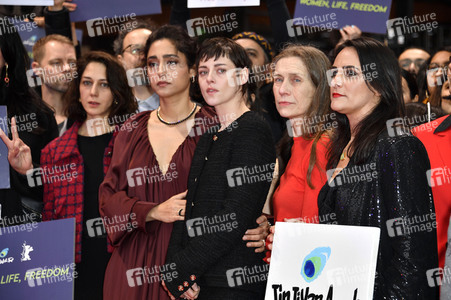 Demonstration der Solidarität mit den Menschen im Iran, Berlinale 2023