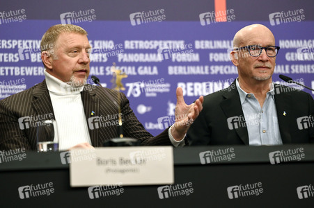 Pressekonferenz 'Boom! Boom! The World vs. Boris Becker', Berlinale 2023