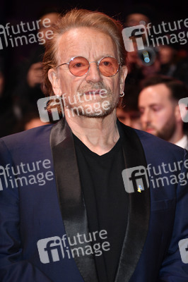 Adam Clayton und Bono von U2 auf der Berlinale 2023