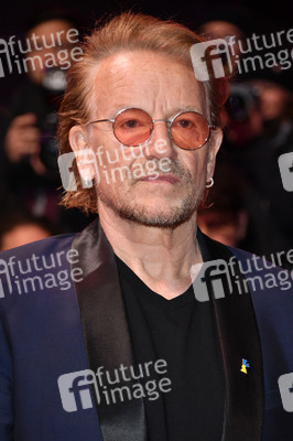 Adam Clayton und Bono von U2 auf der Berlinale 2023