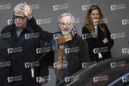 Steven Spielberg bei der Ankunft am Grand Hyatt Hotel, Berlinale 2023