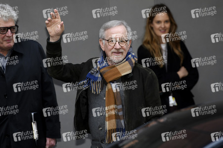 Steven Spielberg bei der Ankunft am Grand Hyatt Hotel, Berlinale 2023