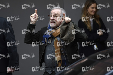Steven Spielberg bei der Ankunft am Grand Hyatt Hotel, Berlinale 2023