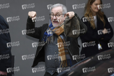 Steven Spielberg bei der Ankunft am Grand Hyatt Hotel, Berlinale 2023