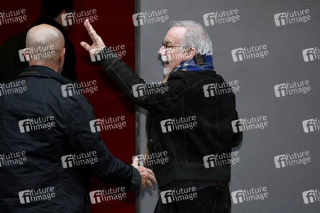 Steven Spielberg bei der Ankunft am Grand Hyatt Hotel, Berlinale 2023
