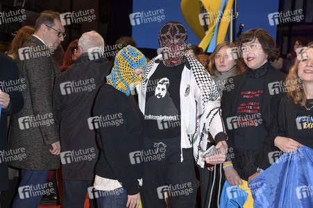 Demonstration der Solidarität mit der Ukraine, Berlinale 2023