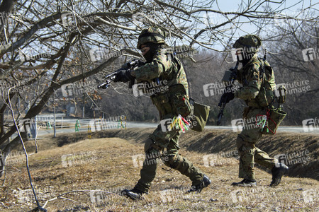 Militärübung 'Dharma Guardian 22' in Takashima