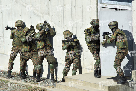 Militärübung 'Dharma Guardian 22' in Takashima