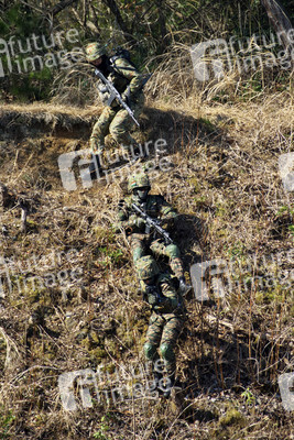 Militärübung 'Dharma Guardian 22' in Takashima