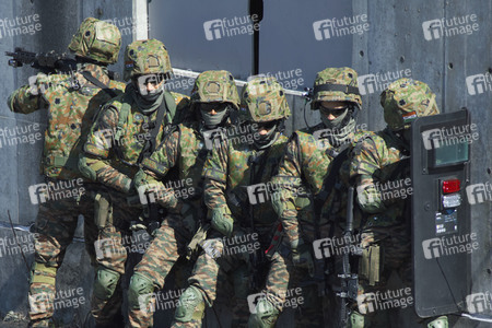 Militärübung 'Dharma Guardian 22' in Takashima