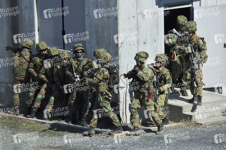 Militärübung 'Dharma Guardian 22' in Takashima