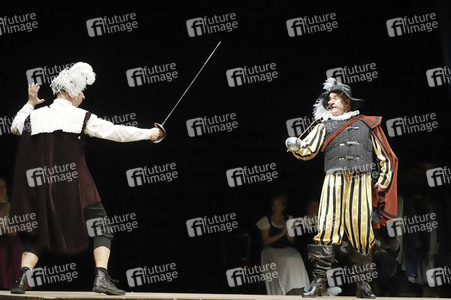 Theaterprobe 'Vorhang auf für Cyrano' in Hamburg