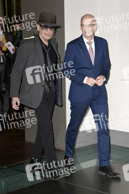 Ausstellungseröffnung in Anwesenheit von Udo Lindenberg im Bundesrat in Berlin