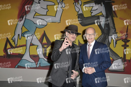 Ausstellungseröffnung in Anwesenheit von Udo Lindenberg im Bundesrat in Berlin
