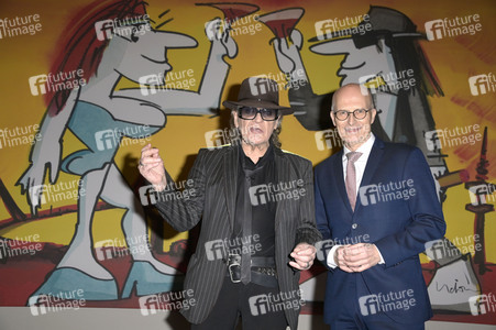Ausstellungseröffnung in Anwesenheit von Udo Lindenberg im Bundesrat in Berlin