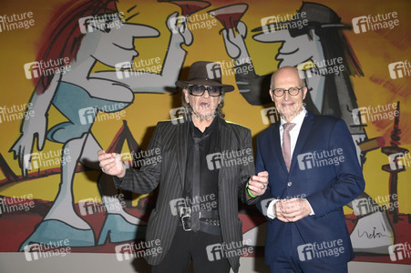 Ausstellungseröffnung in Anwesenheit von Udo Lindenberg im Bundesrat in Berlin