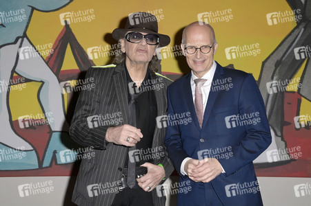 Ausstellungseröffnung in Anwesenheit von Udo Lindenberg im Bundesrat in Berlin