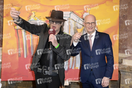 Ausstellungseröffnung in Anwesenheit von Udo Lindenberg im Bundesrat in Berlin