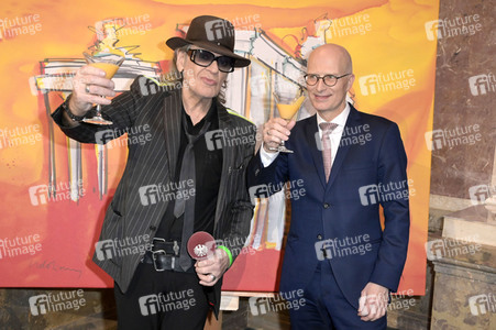 Ausstellungseröffnung in Anwesenheit von Udo Lindenberg im Bundesrat in Berlin