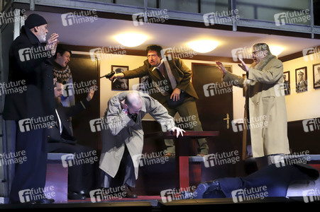 Theaterprobe 'Dat Füerschipp' in Hamburg