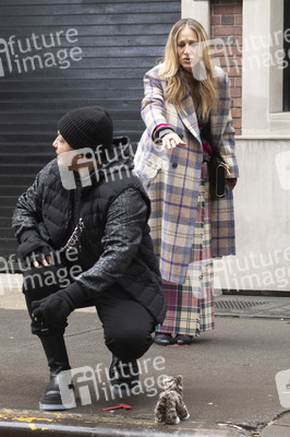 Dreharbeiten 'And Just Like That …' in New York