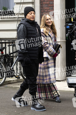 Dreharbeiten 'And Just Like That …' in New York