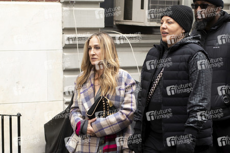 Dreharbeiten 'And Just Like That …' in New York