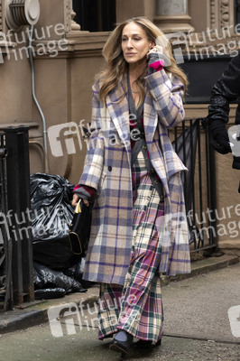 Dreharbeiten 'And Just Like That …' in New York