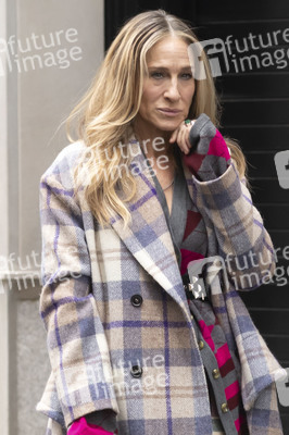 Dreharbeiten 'And Just Like That …' in New York