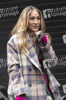 Dreharbeiten 'And Just Like That …' in New York