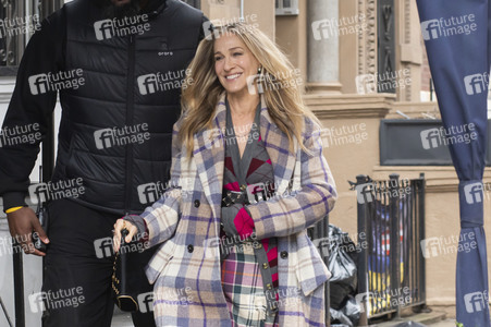 Dreharbeiten 'And Just Like That …' in New York