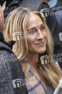 Dreharbeiten 'And Just Like That …' in New York