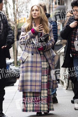 Dreharbeiten 'And Just Like That …' in New York