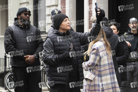 Dreharbeiten 'And Just Like That …' in New York