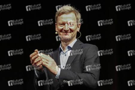 Annette Frier und Michael Kessler auf der lit.Cologne 2023 in Köln
